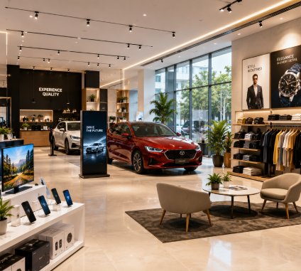 Retail and Showroom Cleaning Services